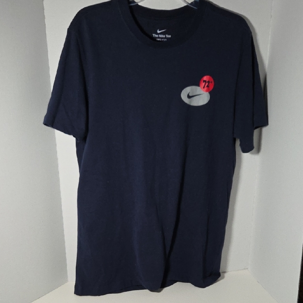 Nike Blue Short Sleeve Tees Essential Comfort Large